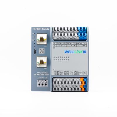kupować Decowell CC-Link Ie Field Basic I/O Module 8di8do PLC IO Module ODM CI-8800-C2NN online manufacture